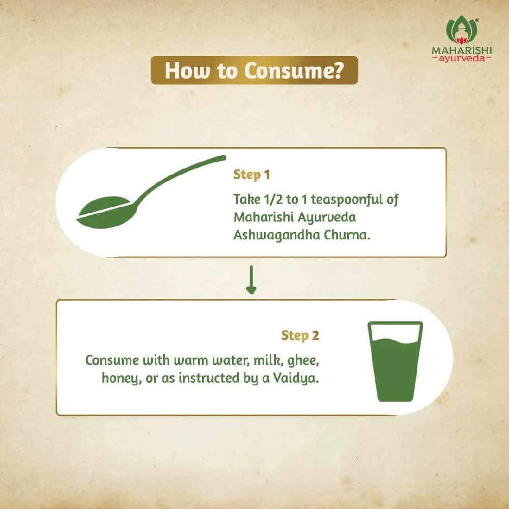 Maharishi Ayurveda Ashwagandha Churna, 100g-6.webp